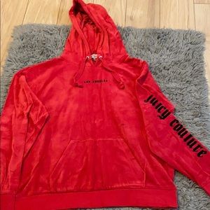 Juicy Couture velvet sweater size :  Large